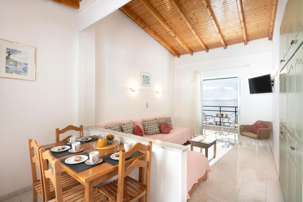 Nissaki Sea View Apartments Niszáki Kültér fotó