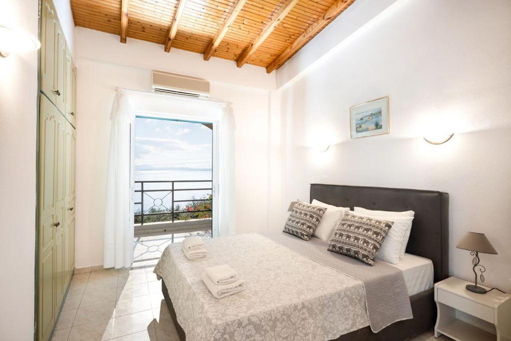 Nissaki Sea View Apartments Niszáki Kültér fotó