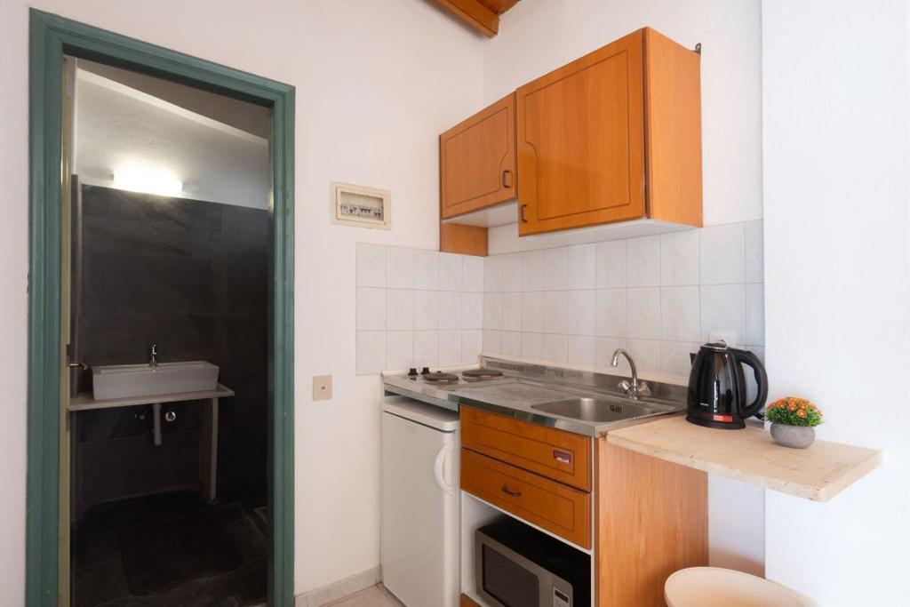 Nissaki Sea View Apartments Niszáki Kültér fotó