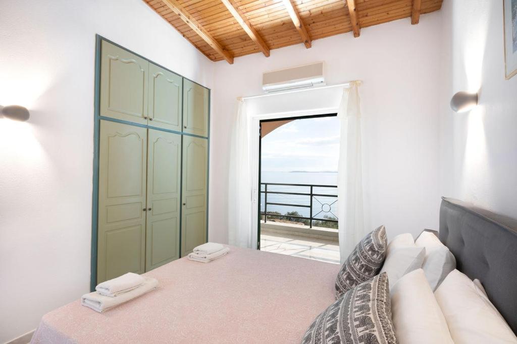Nissaki Sea View Apartments Niszáki Kültér fotó