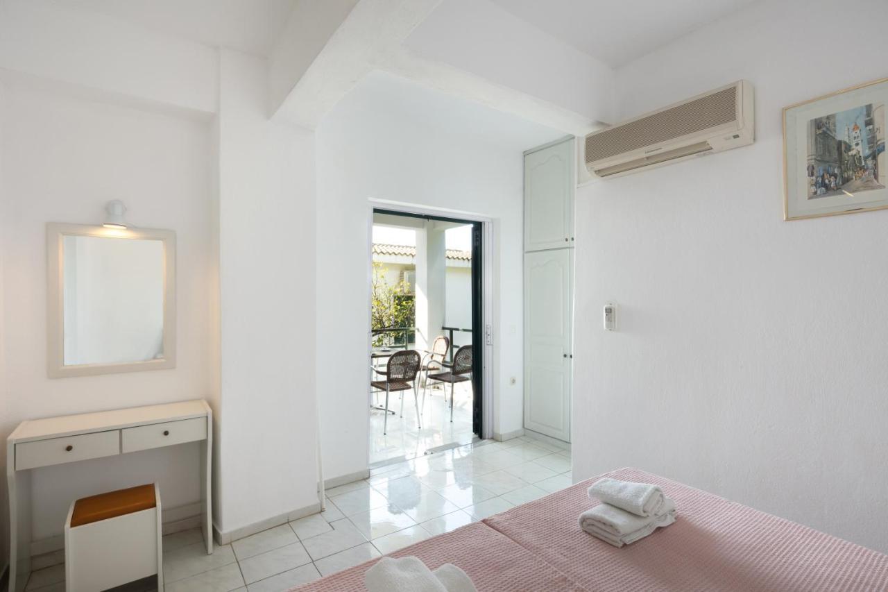 Nissaki Sea View Apartments Niszáki Kültér fotó