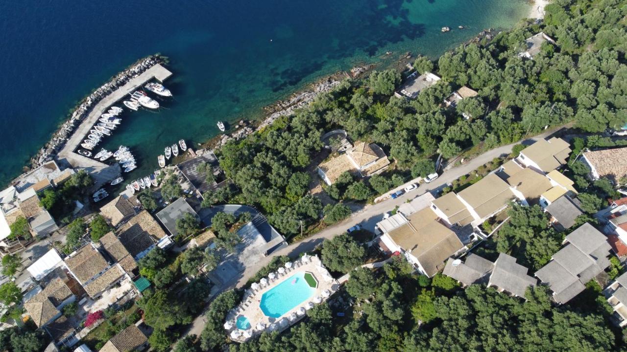 Nissaki Sea View Apartments Niszáki Kültér fotó