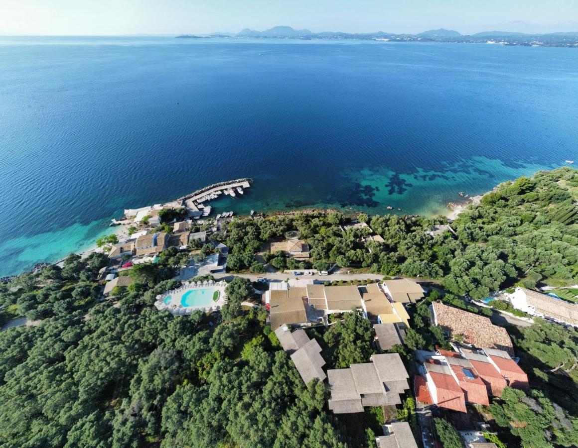 Nissaki Sea View Apartments Niszáki Kültér fotó