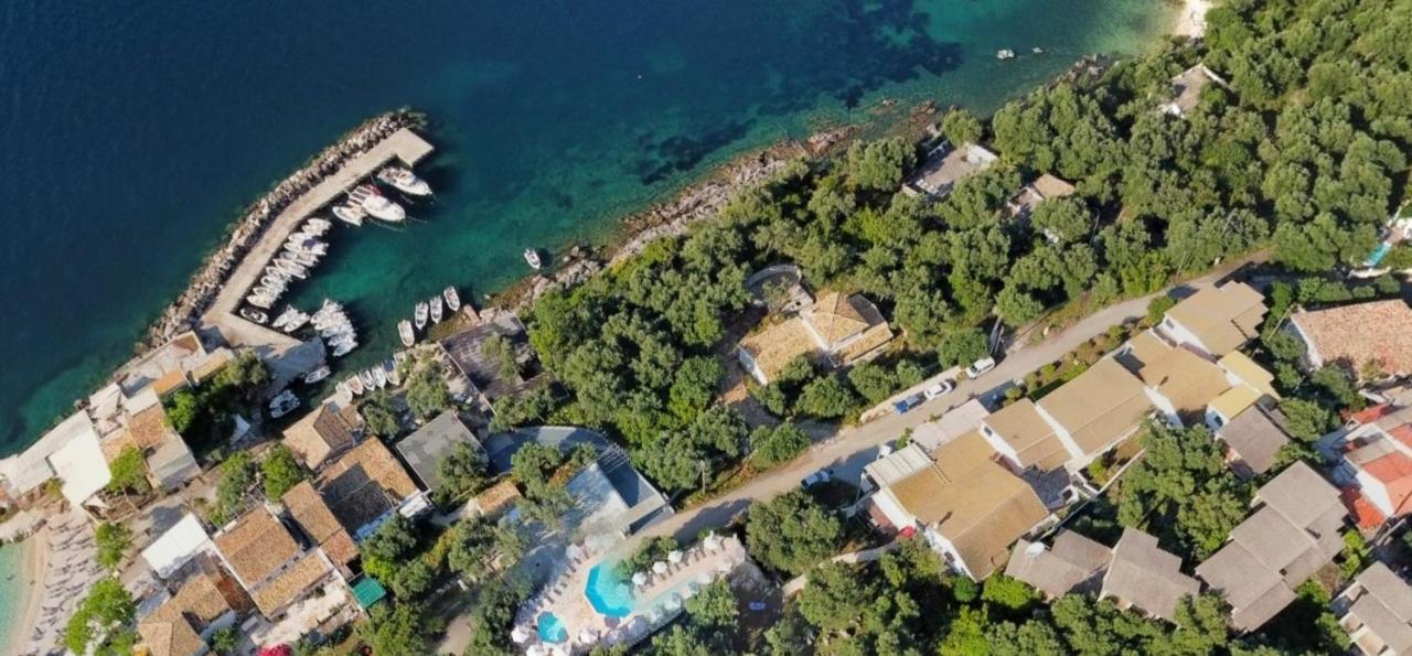 Nissaki Sea View Apartments Niszáki Kültér fotó