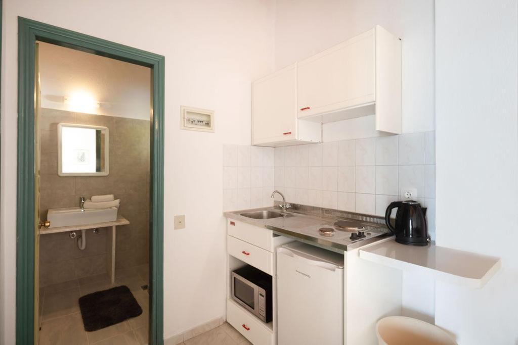 Nissaki Sea View Apartments Niszáki Kültér fotó
